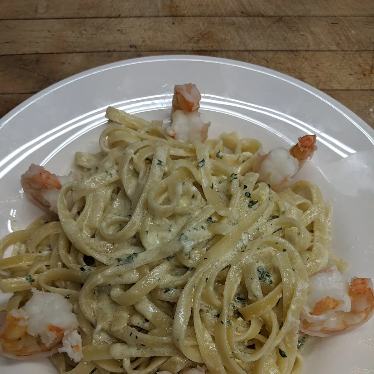 Shrimp Alfredo