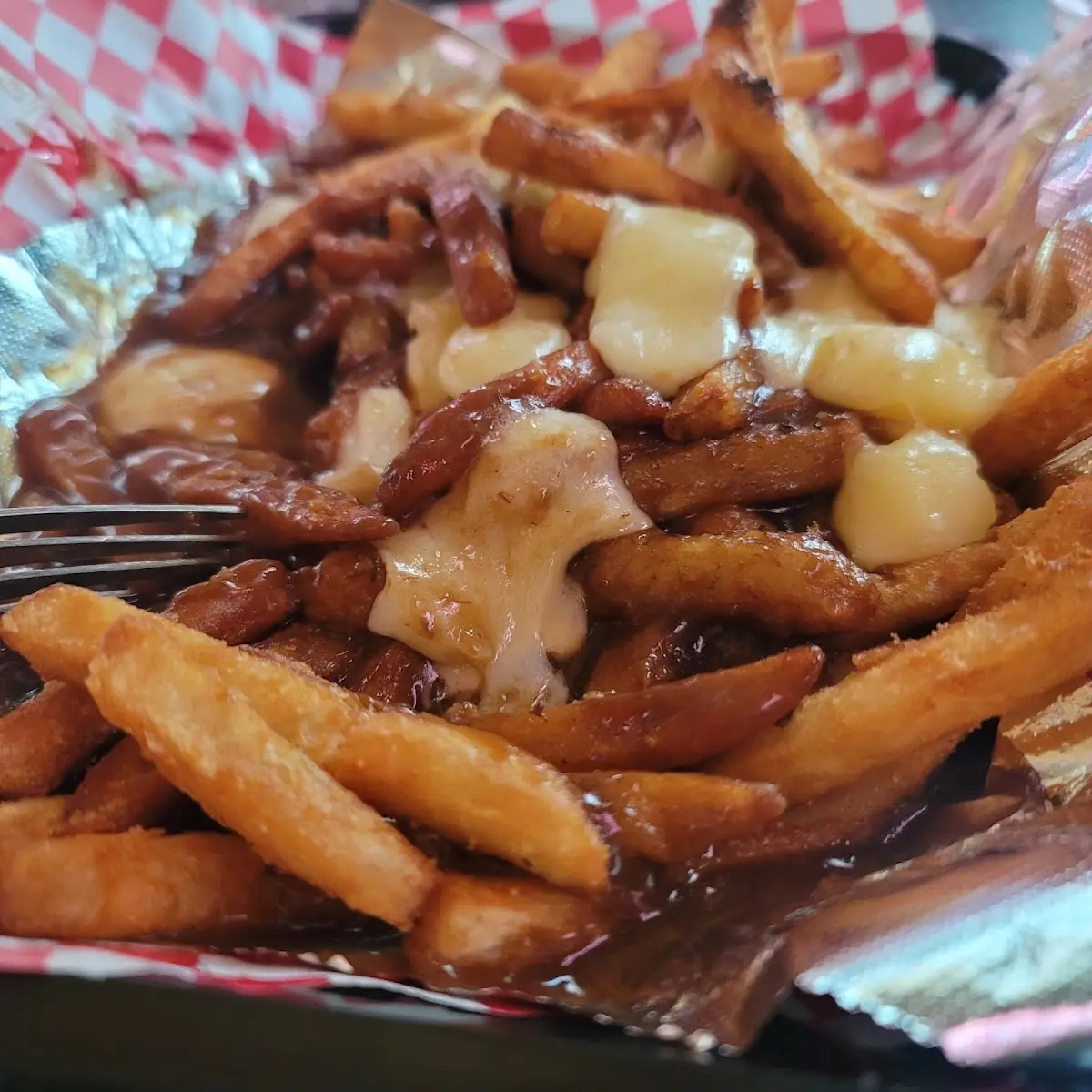 Loaded Cheese Fries w Bacon