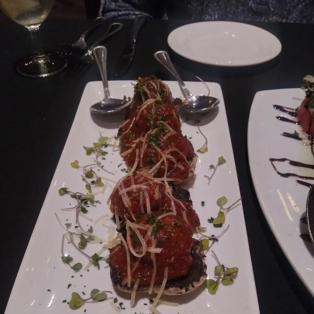 Sasage Stuffed Mushrooms