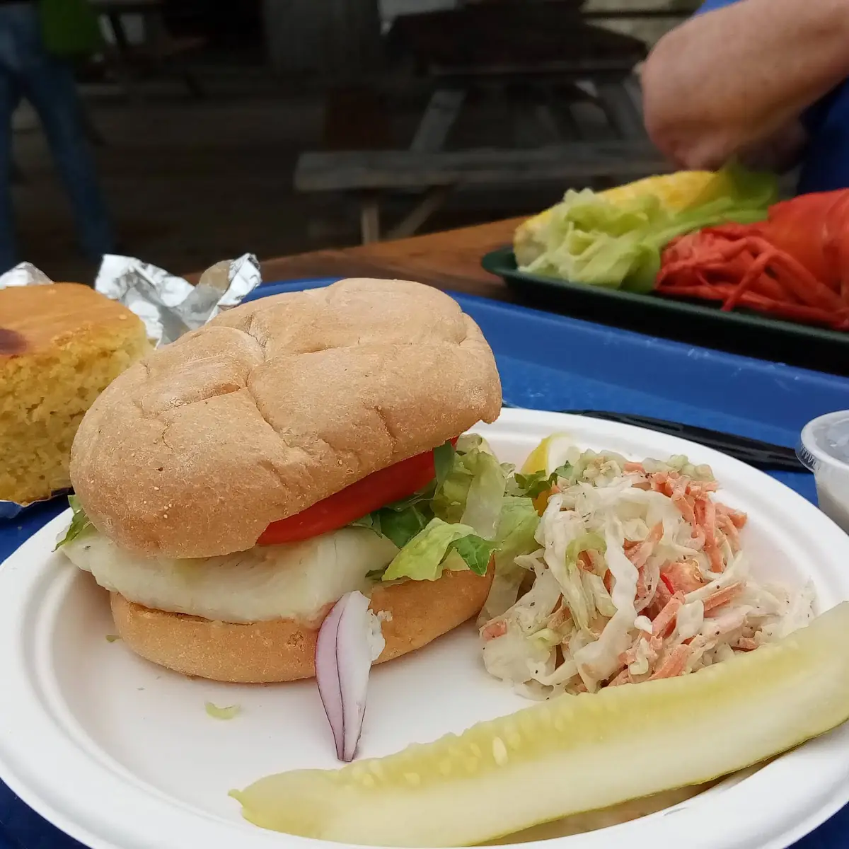 Haddock Sandwich Platter