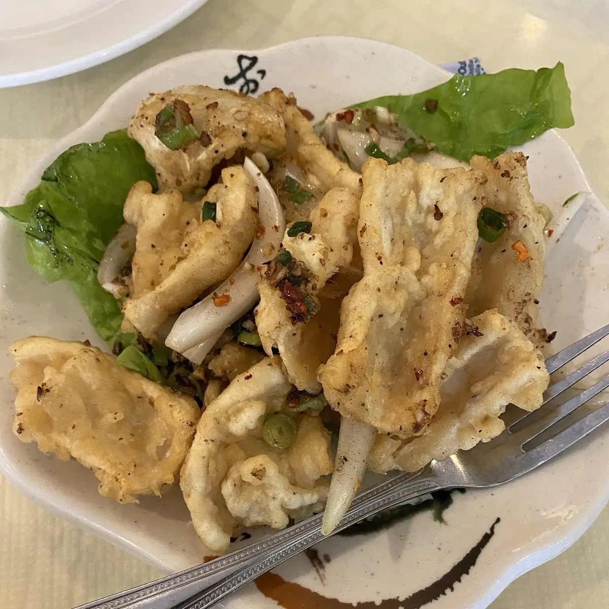 Squid with Salt & Pepper