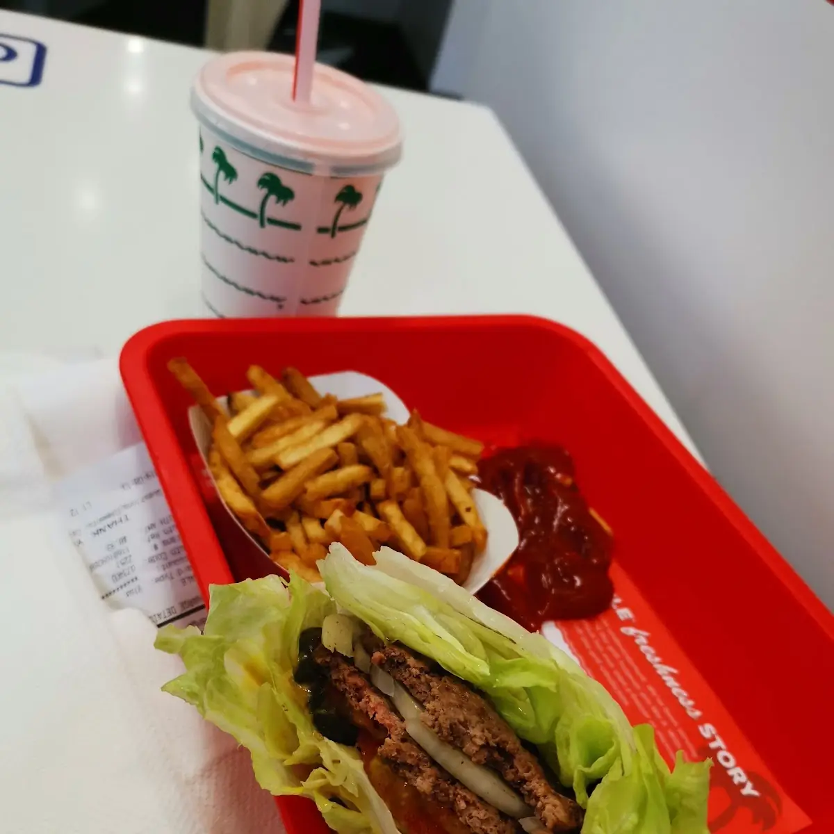 Protein Style Double Hamburger