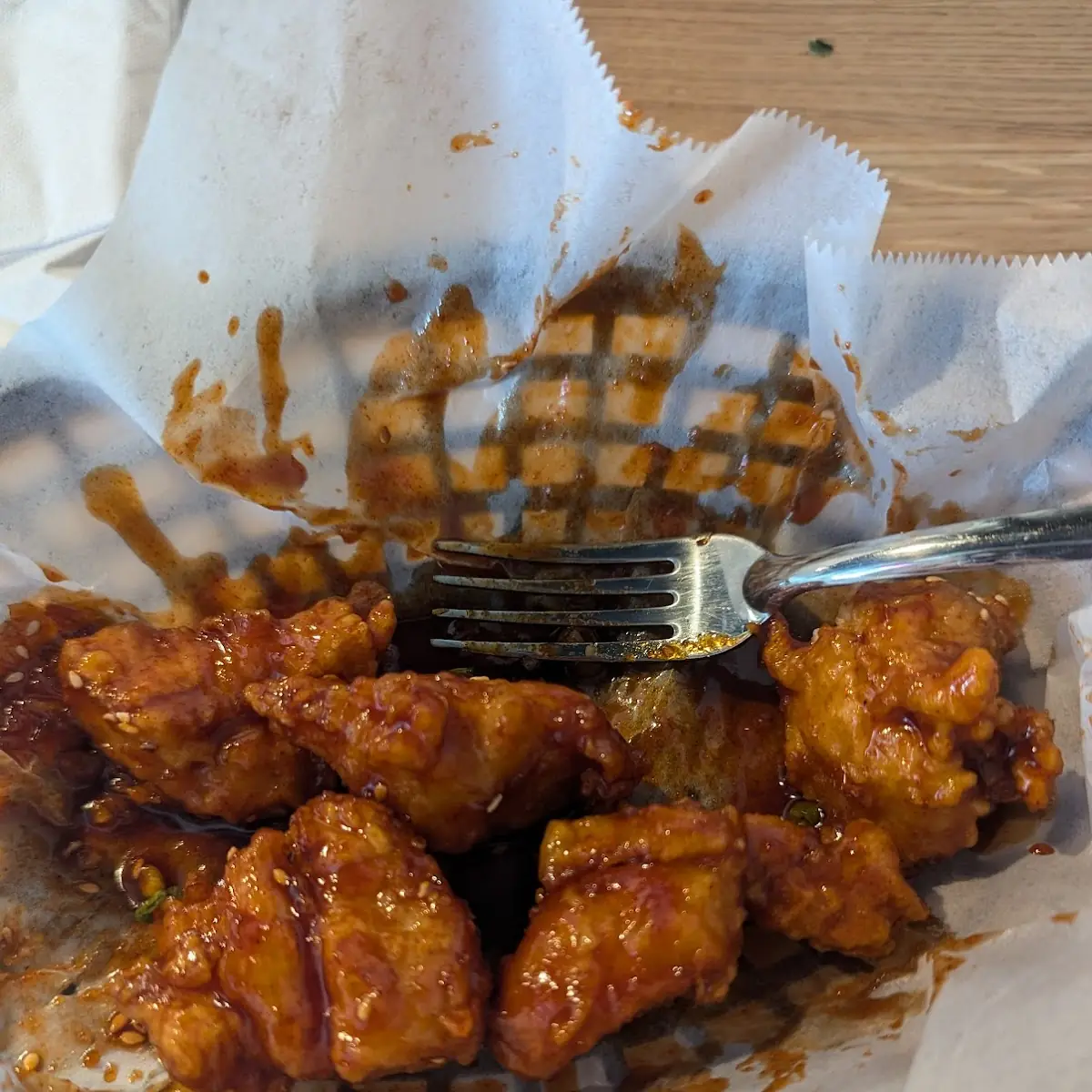 Popcorn Chicken Bowl