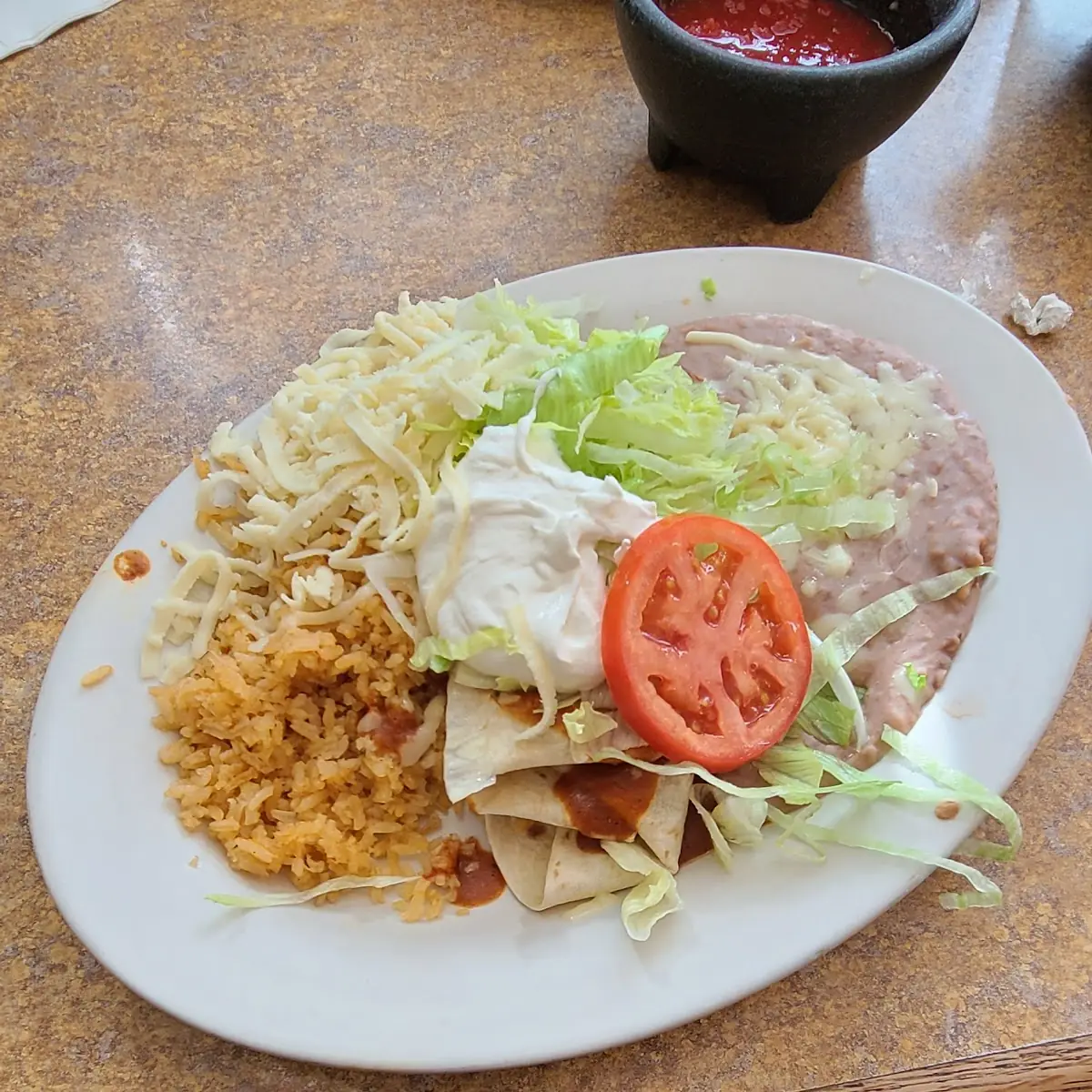 Chicken Burrito Real