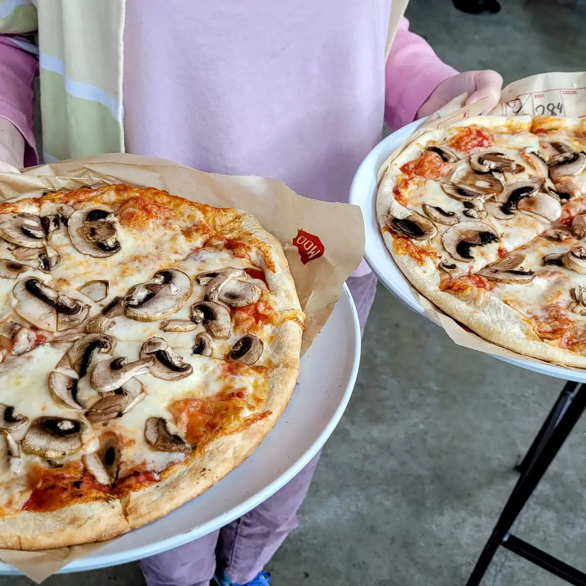 Mushroom Pizza