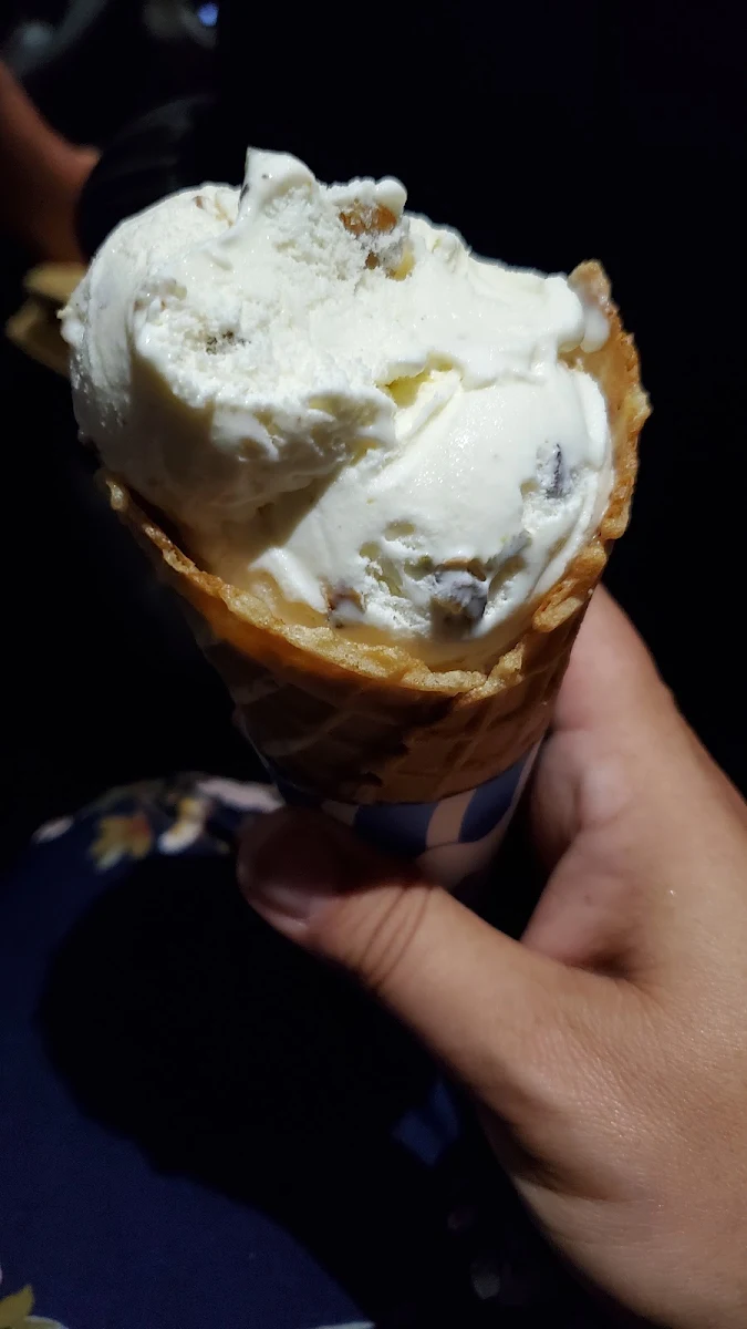 Pistachio in a Waffle Cone 2 Scoops