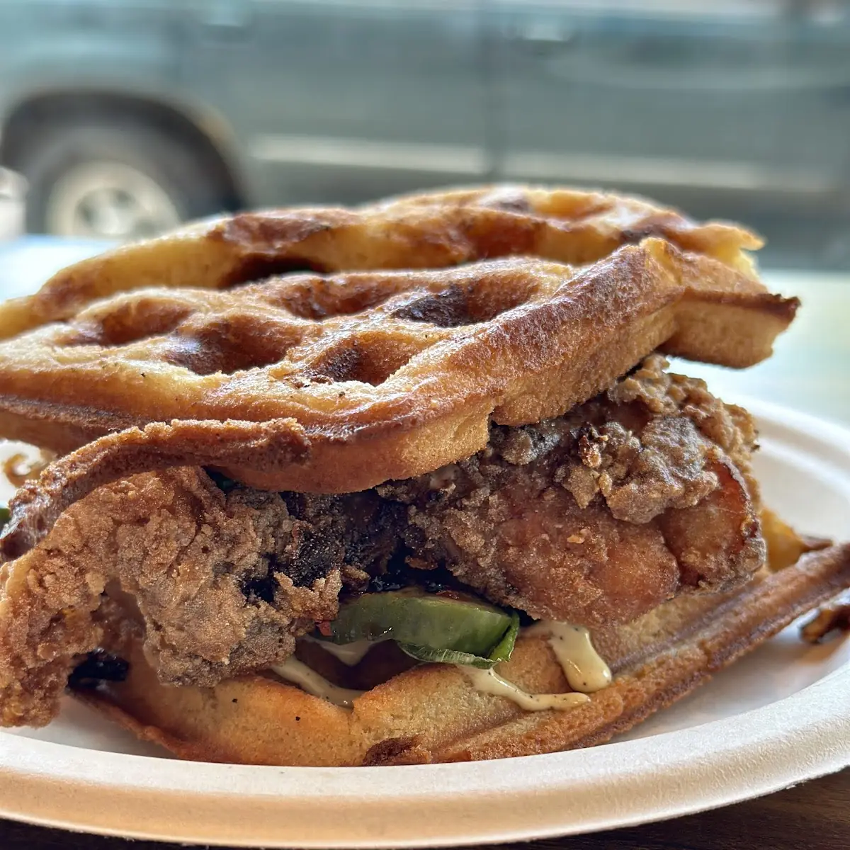 Pork Belly Waffle