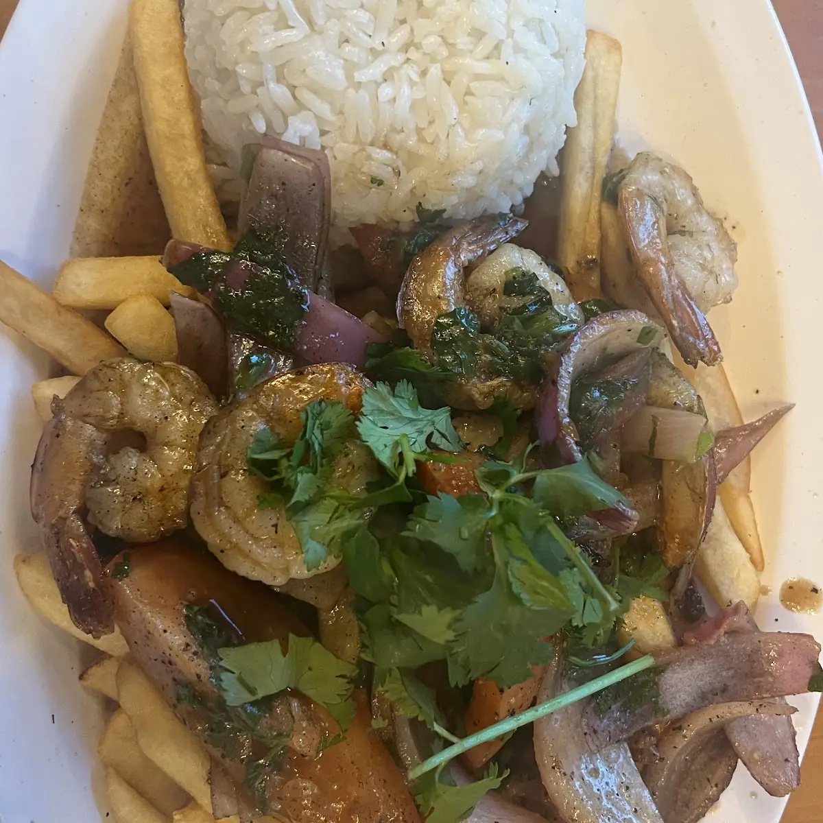 Lomo Saltado Filet Mignon