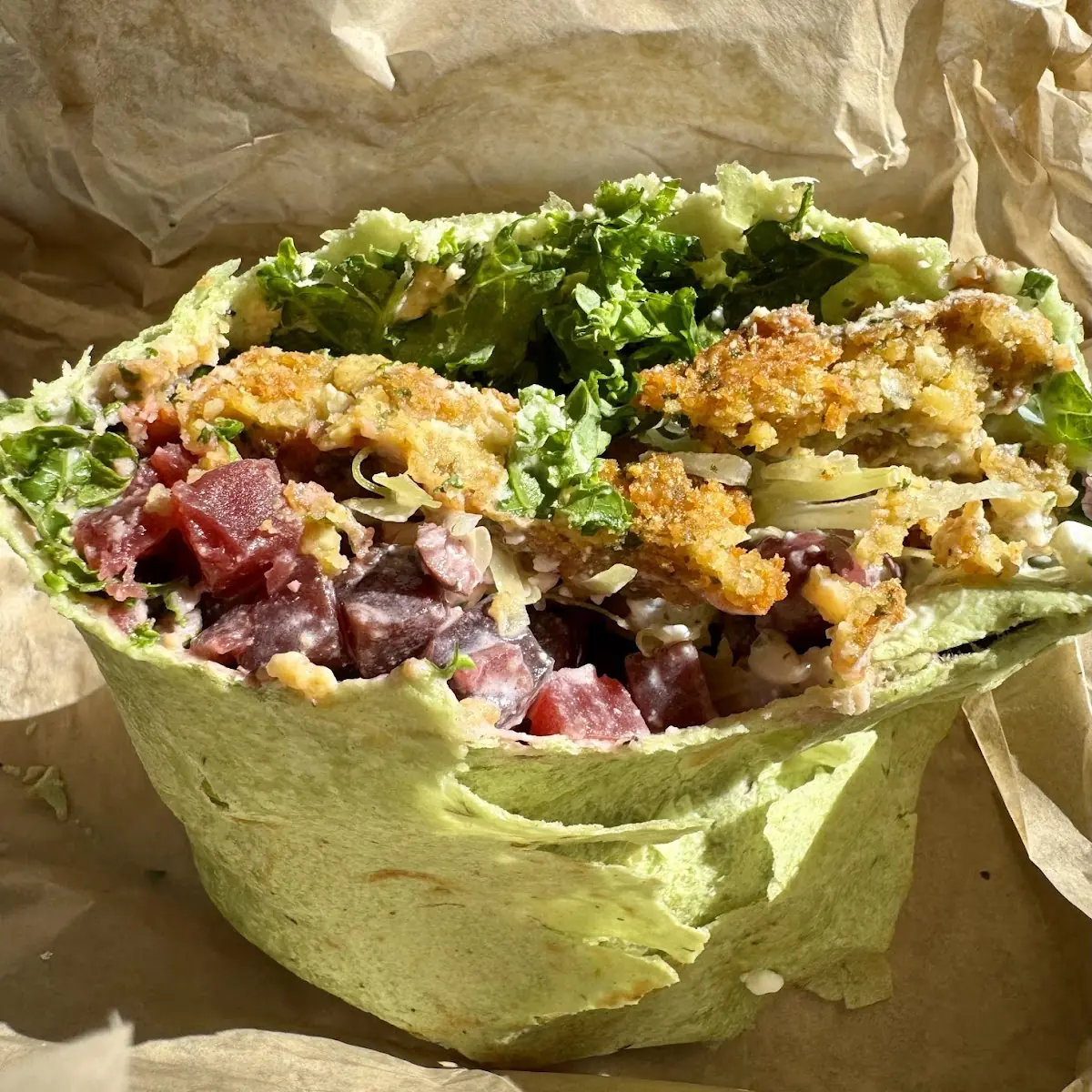Falafel Wrap Vegetarian