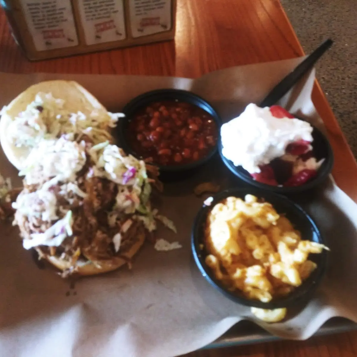 Carolina BBQ Pulled Pork Sandwich Platter