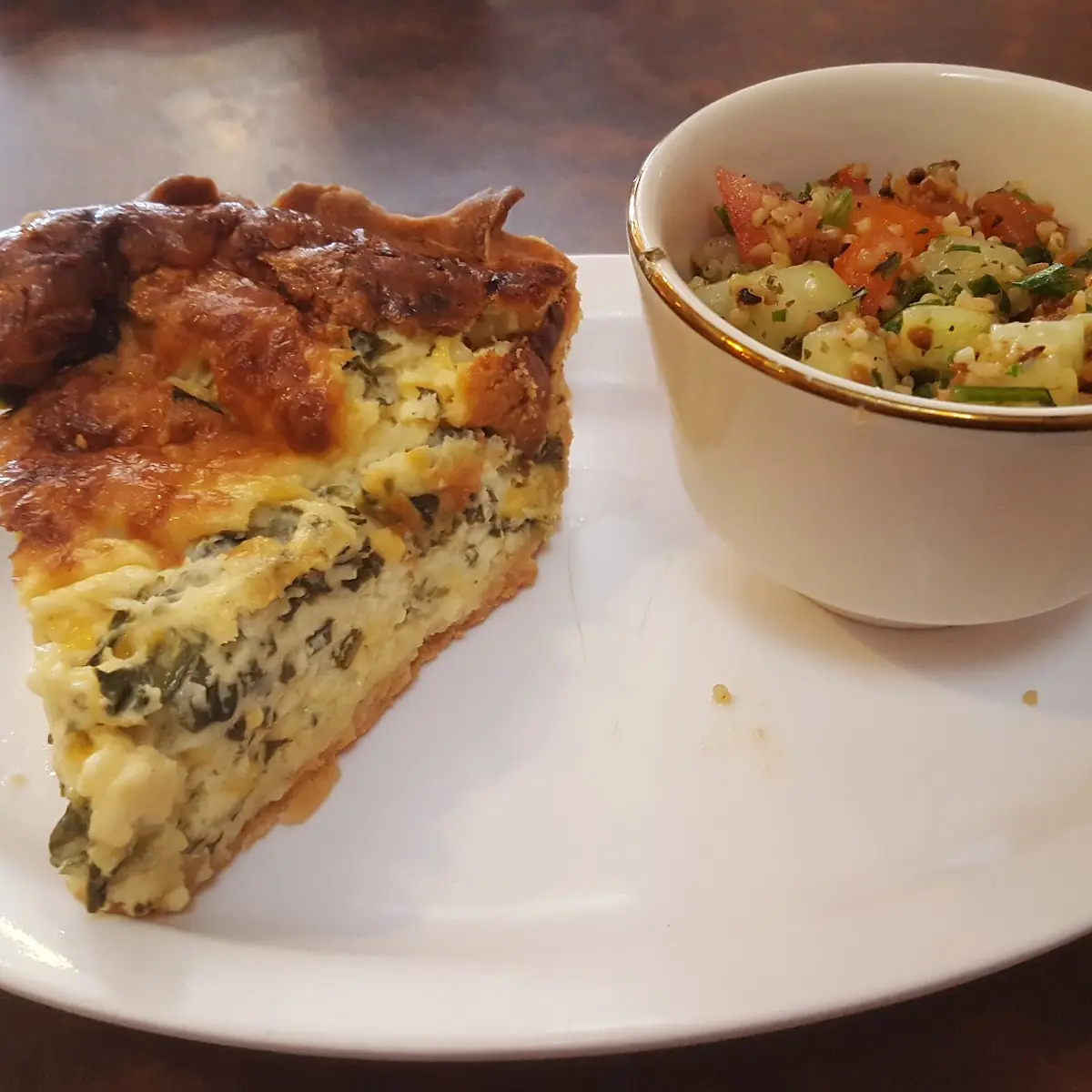 Spinach Quiche