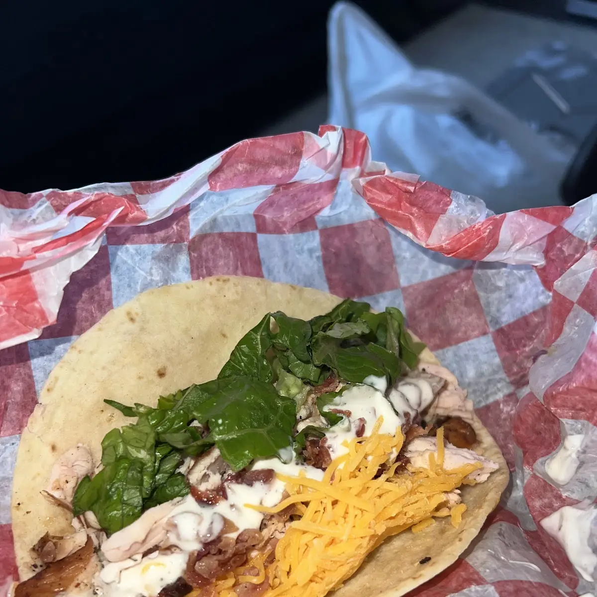 Chicken Bacon Ranch Taco