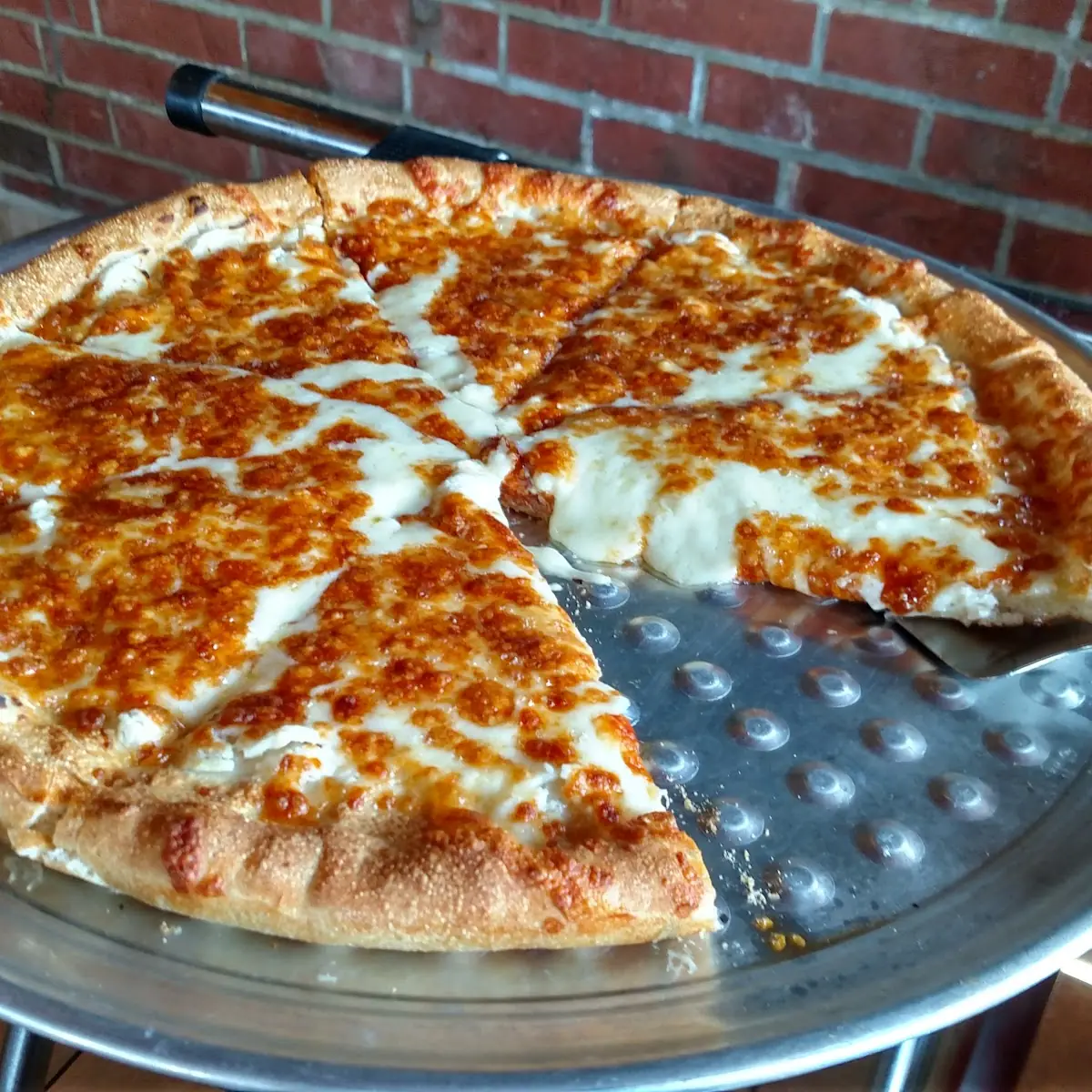 White Pizza Ricotta and Mozzarella Cheese