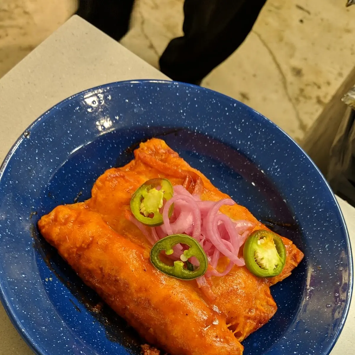 Smoked Sausage and Potato Enchiladas