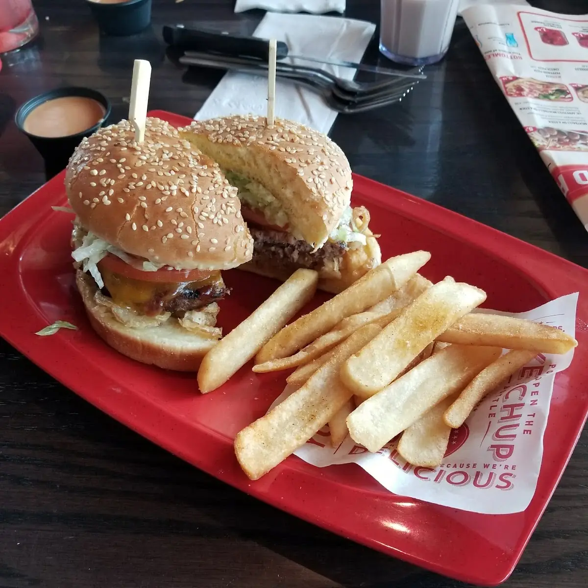 Whiskey River BBQ Burger