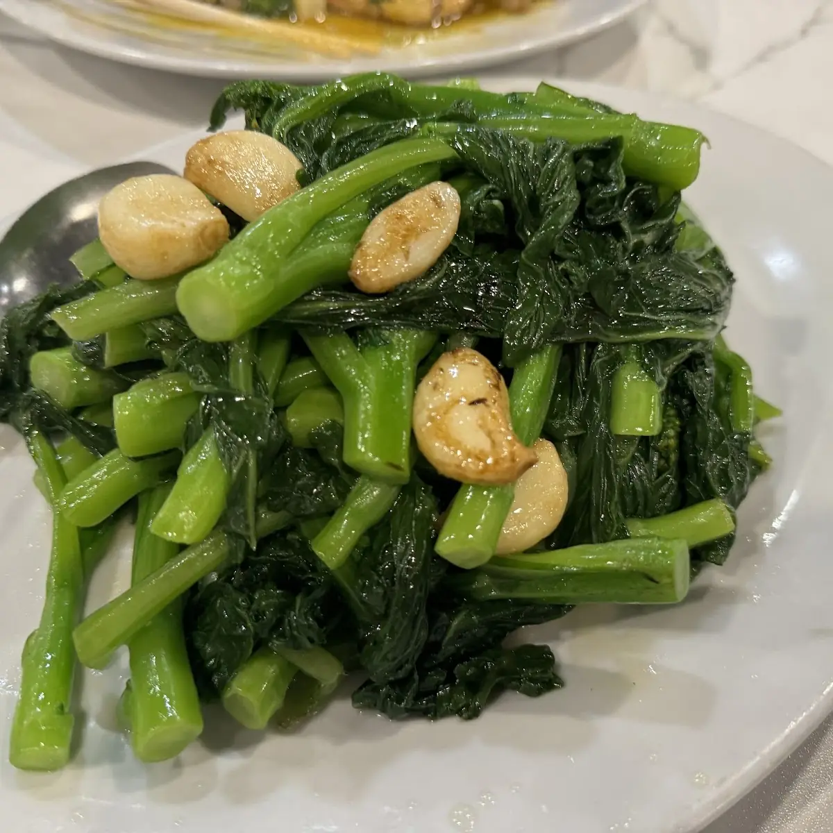 Chinese Broccoli wth Garlic
