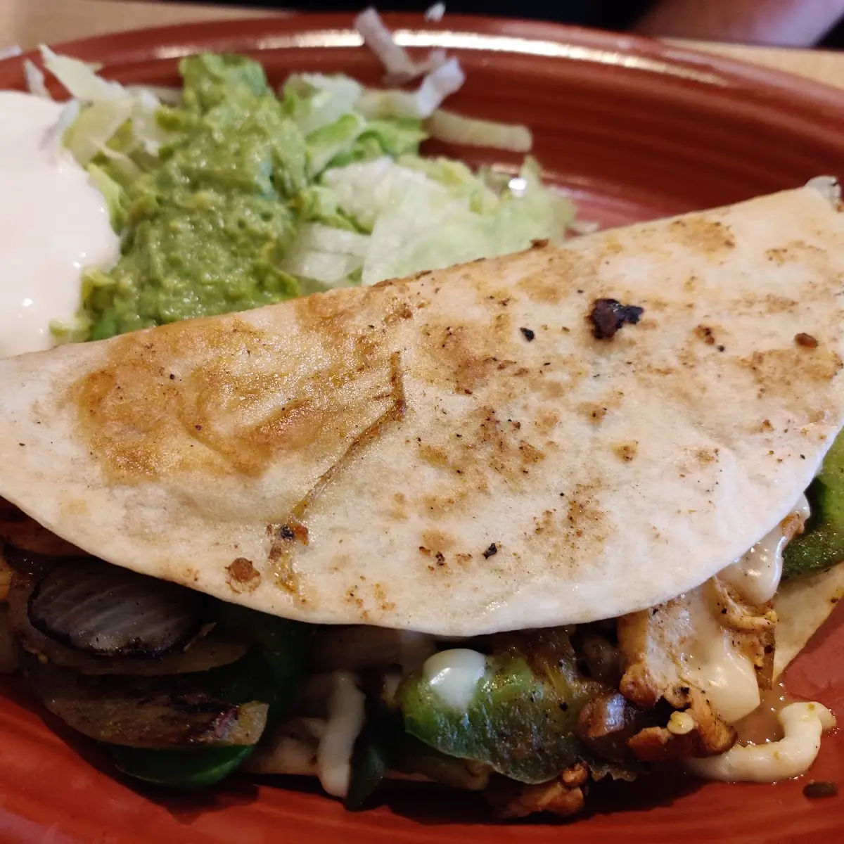 Fajita Quesadilla with Chicken
