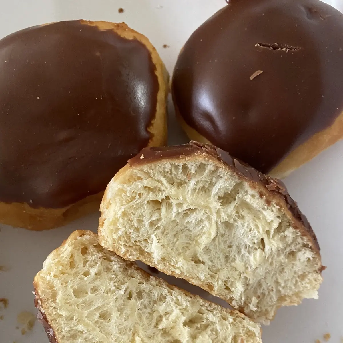 Chocolate Iced Custard Filled
