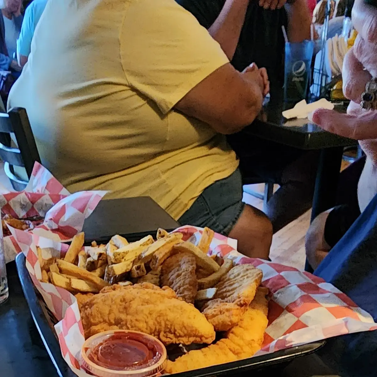 Railway Shrimp Basket