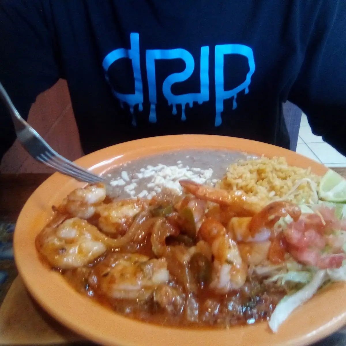 Camarones Rancheros Ranch Style Shrimp