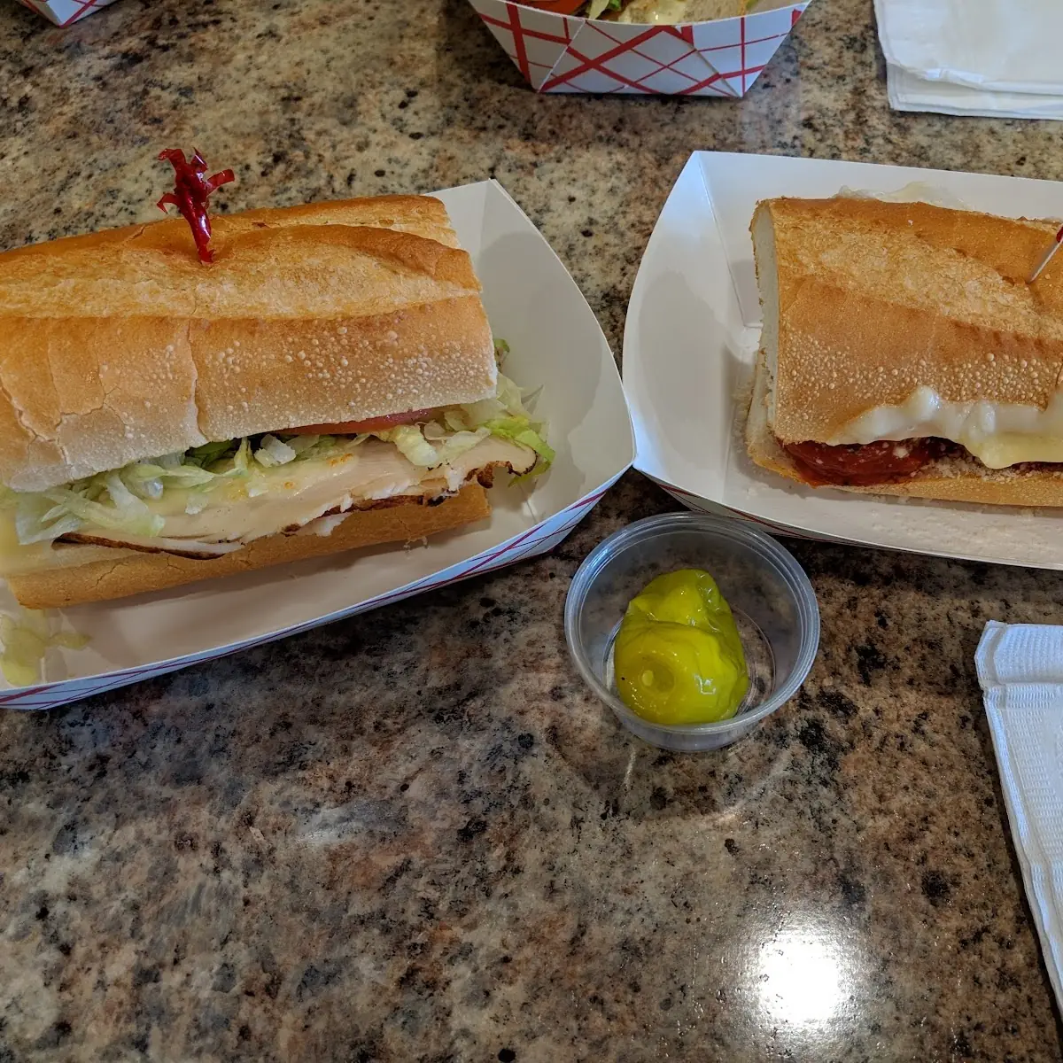 Turkey Sub and Meatball Sub