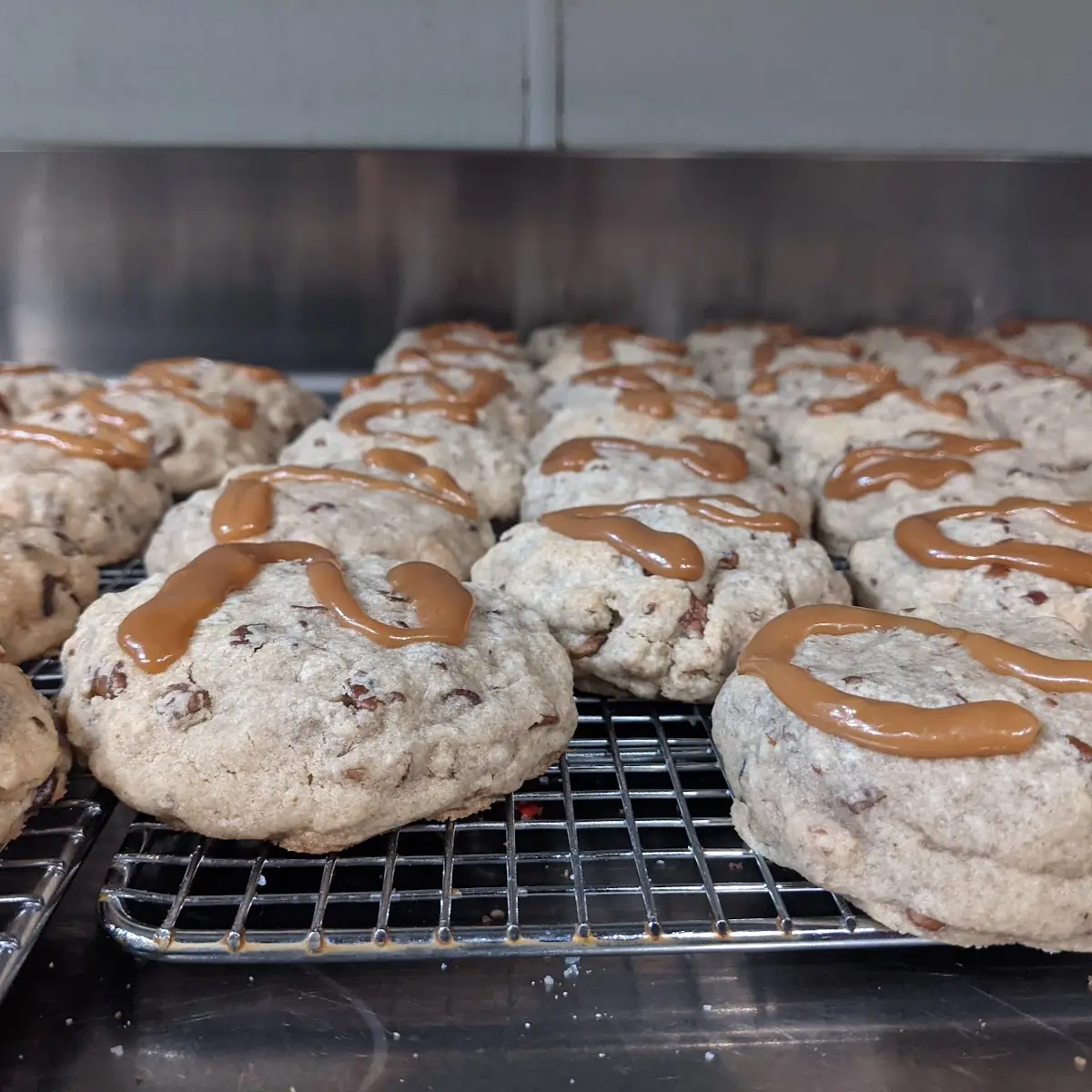 Salted Caramel Pecan Cookie
