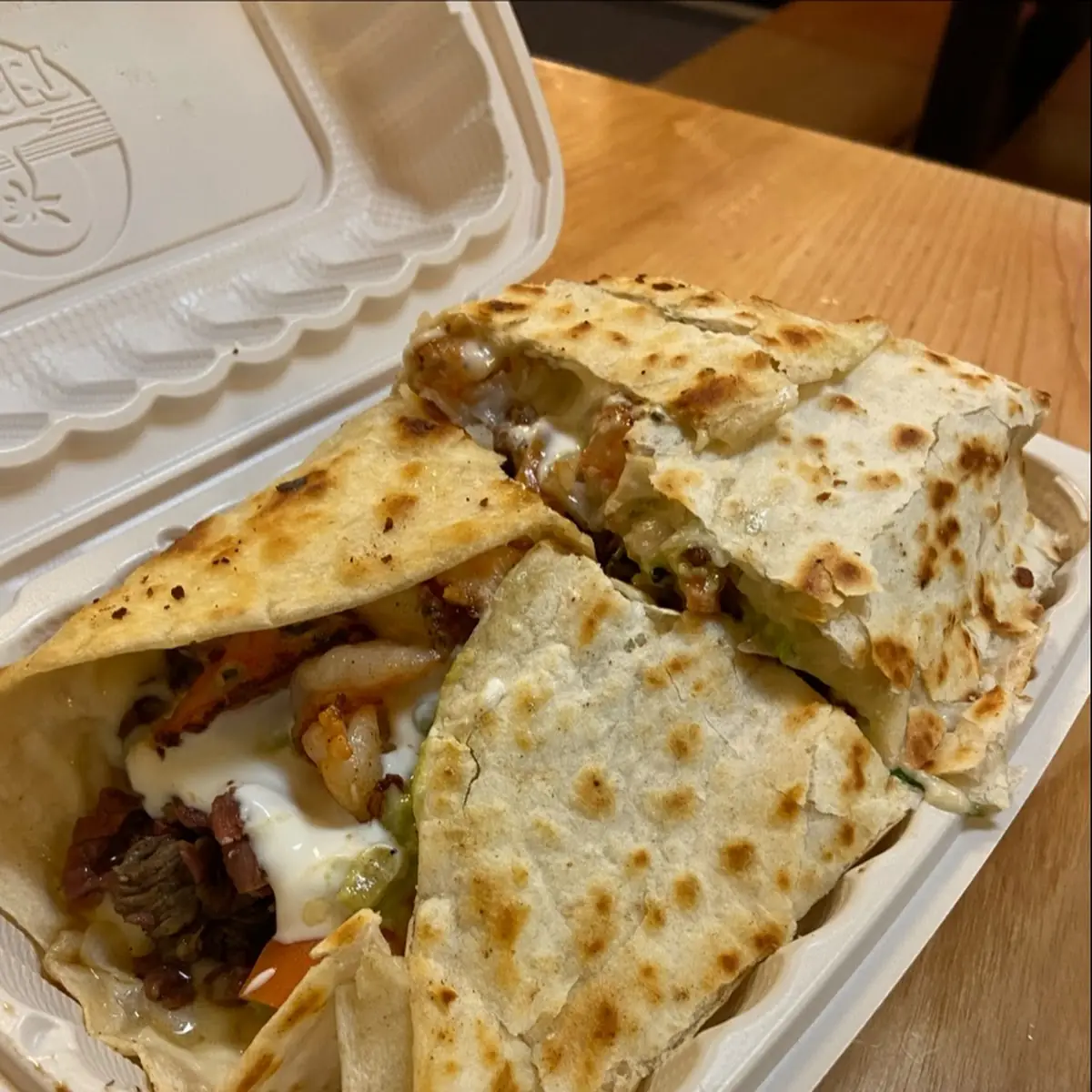 Super Steak and Shrimp Quesadilla