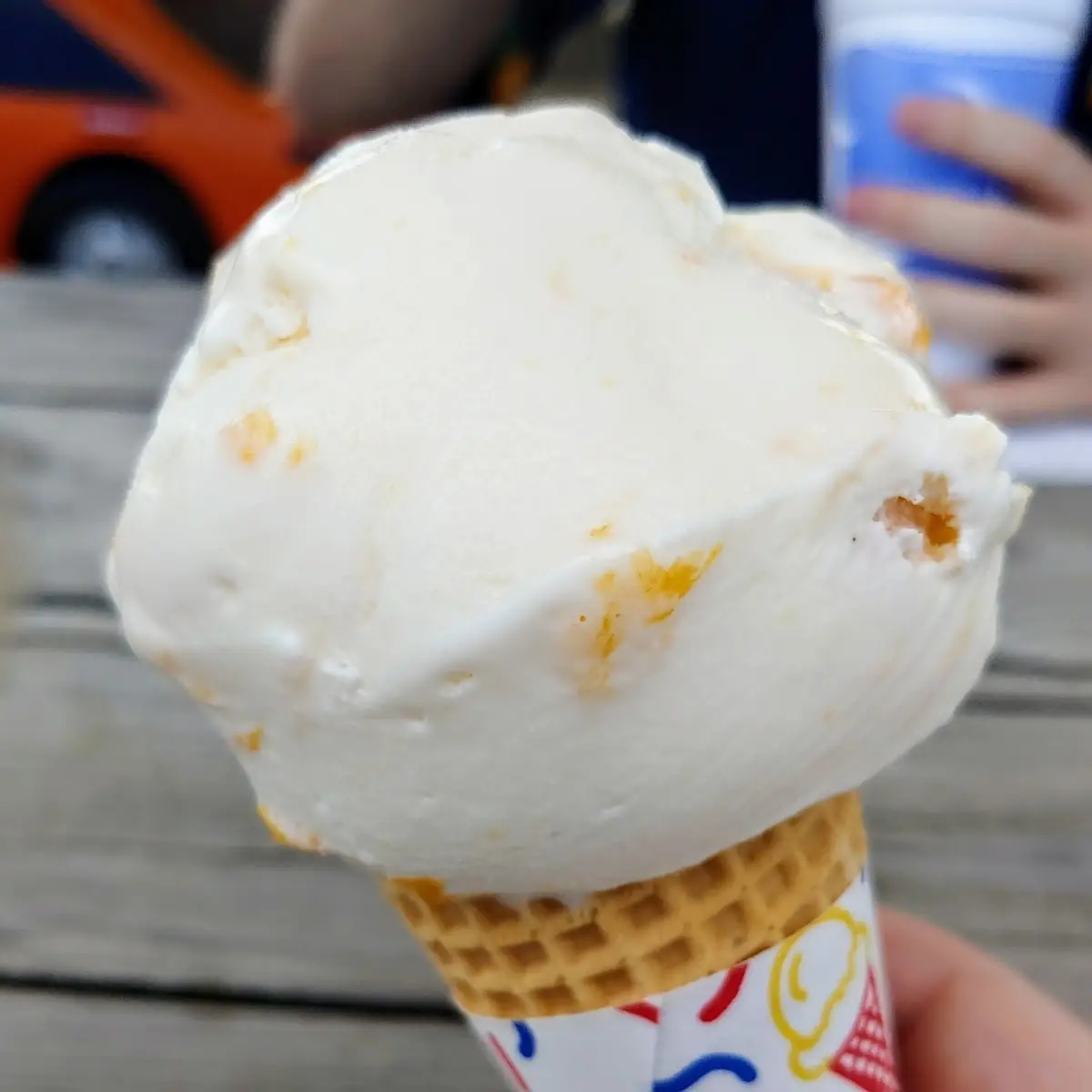 Peach Ice Cream Small