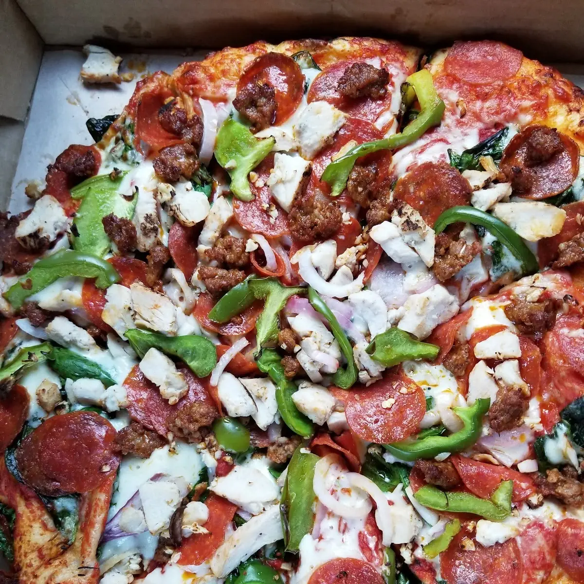 Italian Chicken Pizza