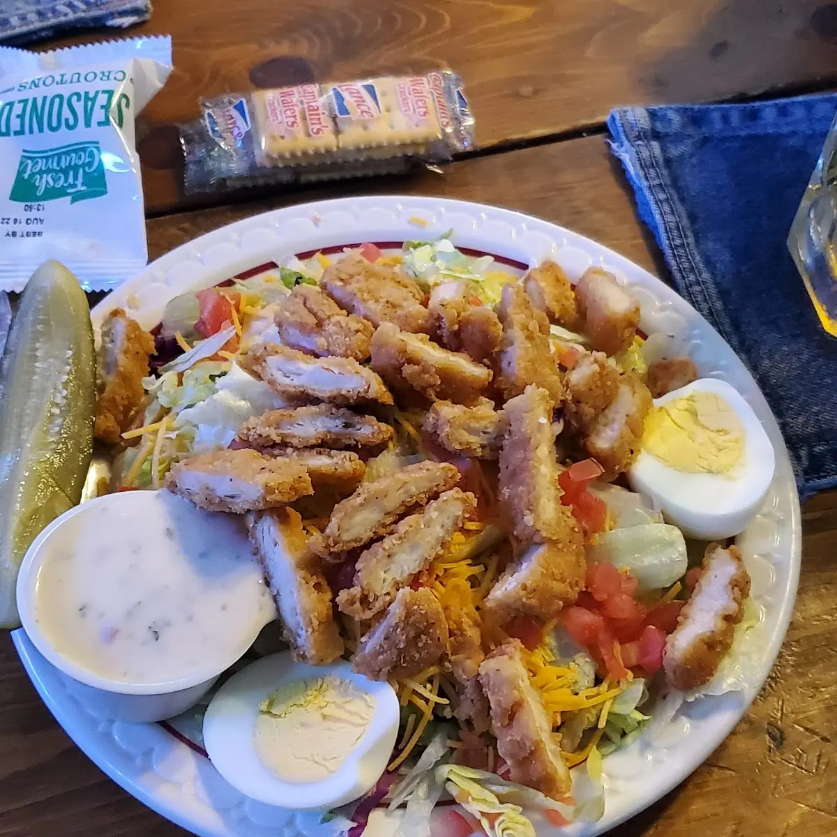 Crispy Chicken Chef's Salad