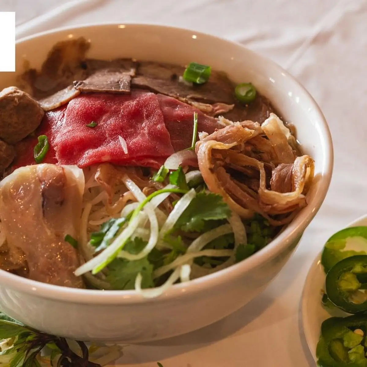 Filet Mignon and Brisket Noodle Soup