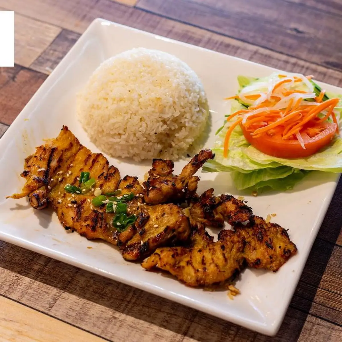 Grilled Lemongrass Chicken Fried Egg