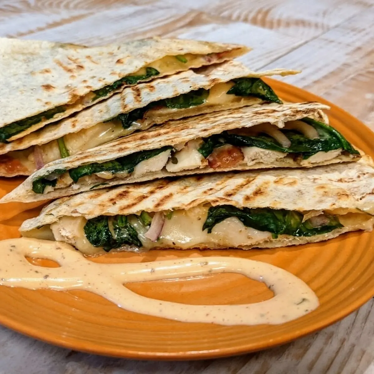 cbrq Chicken Bacon Chipotle Ranch Quesadilla