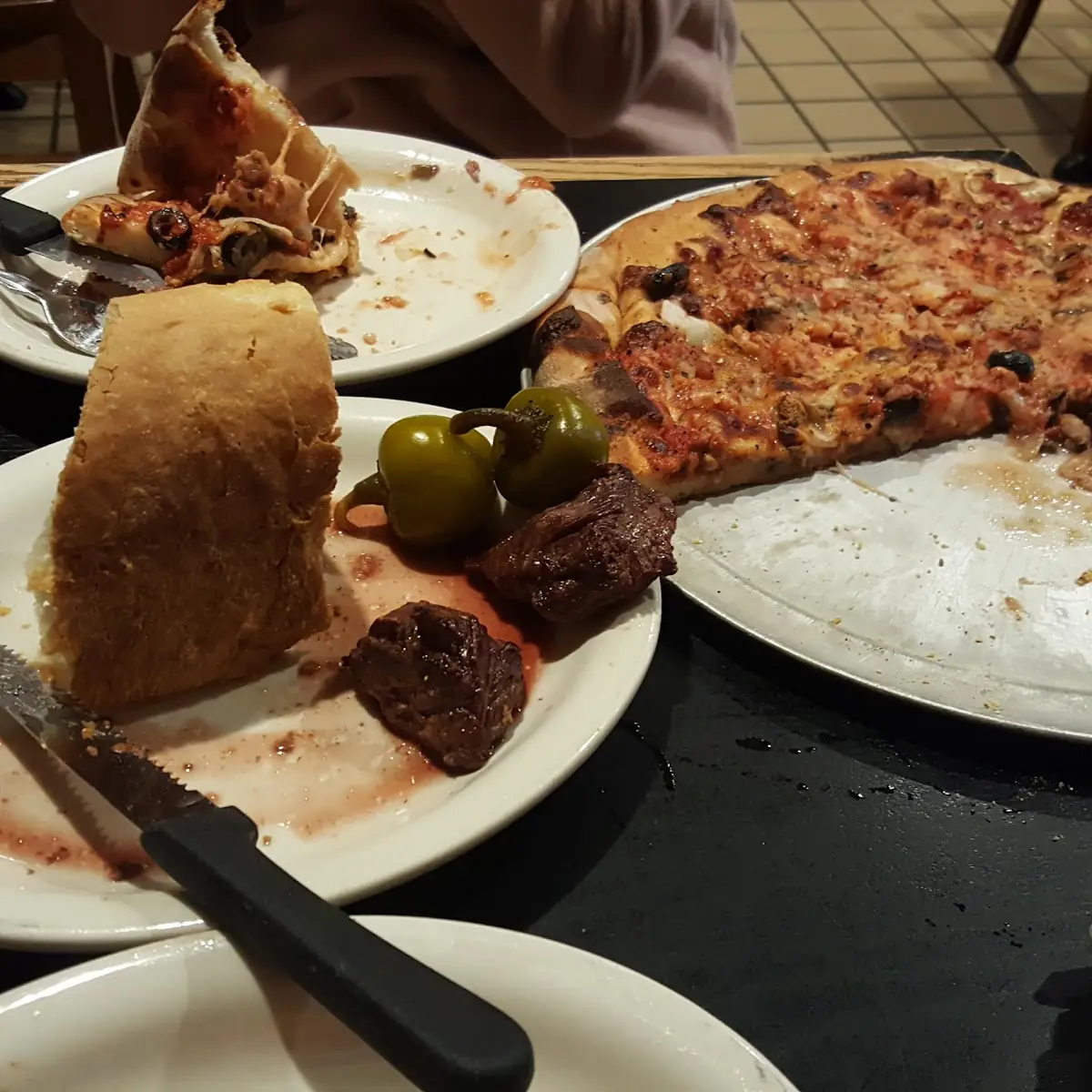 Pizza and Sausage