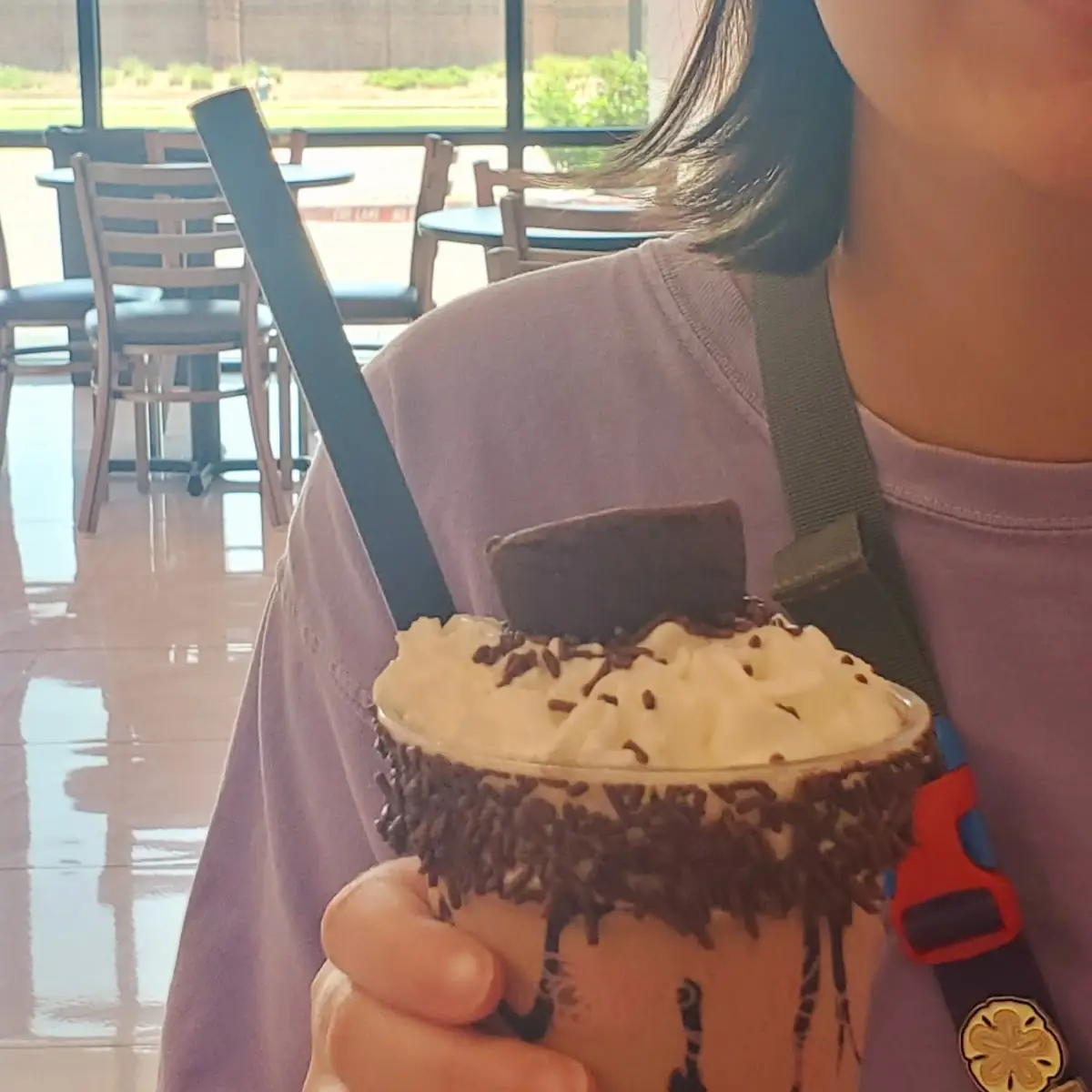 Dubai Chocolate Shake