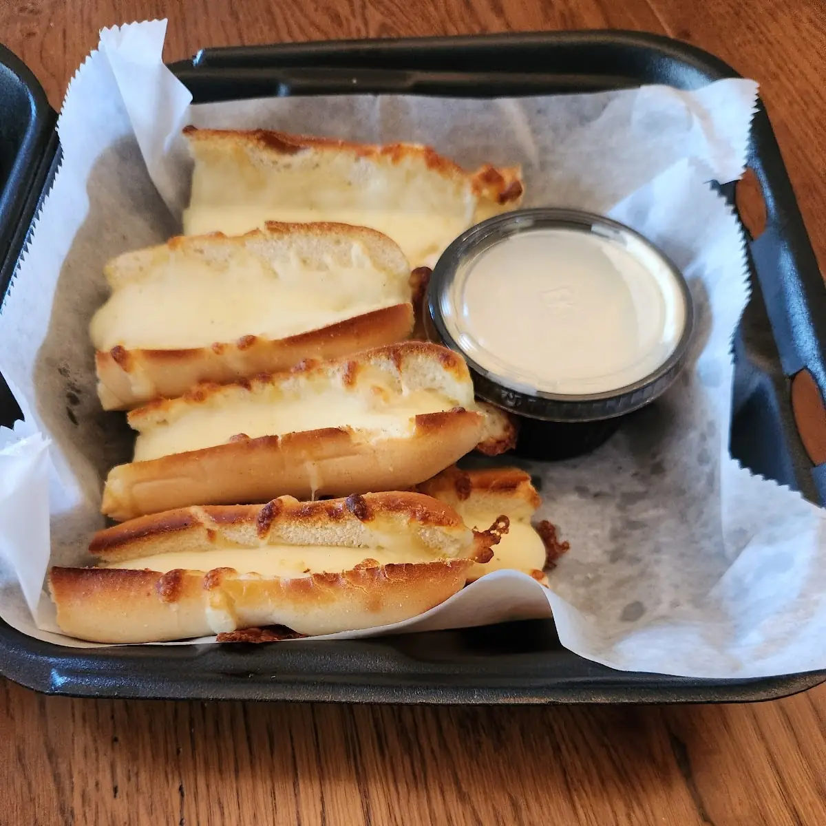 Cheese Breadsticks with Dipping Sauce