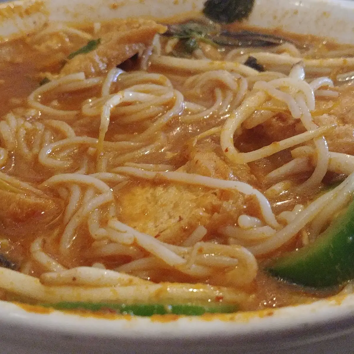Fried Tofu Curry Soup