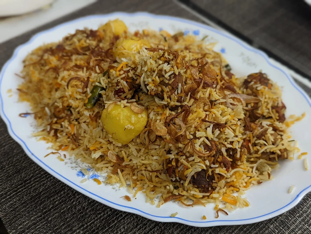 Mutton Kacchi Biriyani and Borhani, Chawk Bazar