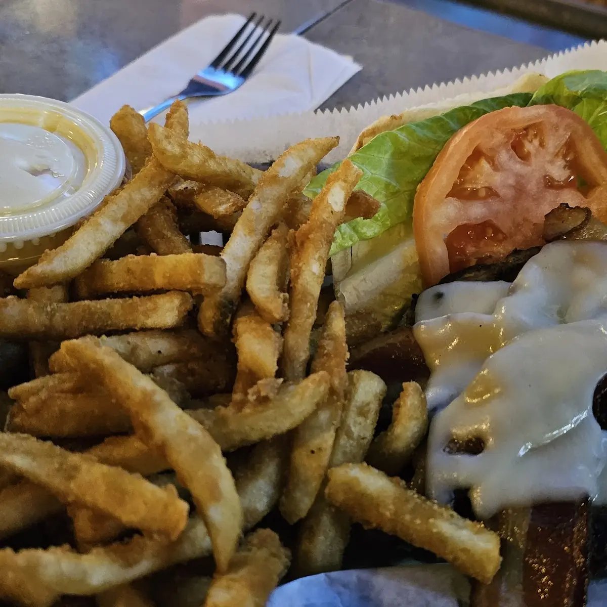Bacon Swiss Burger