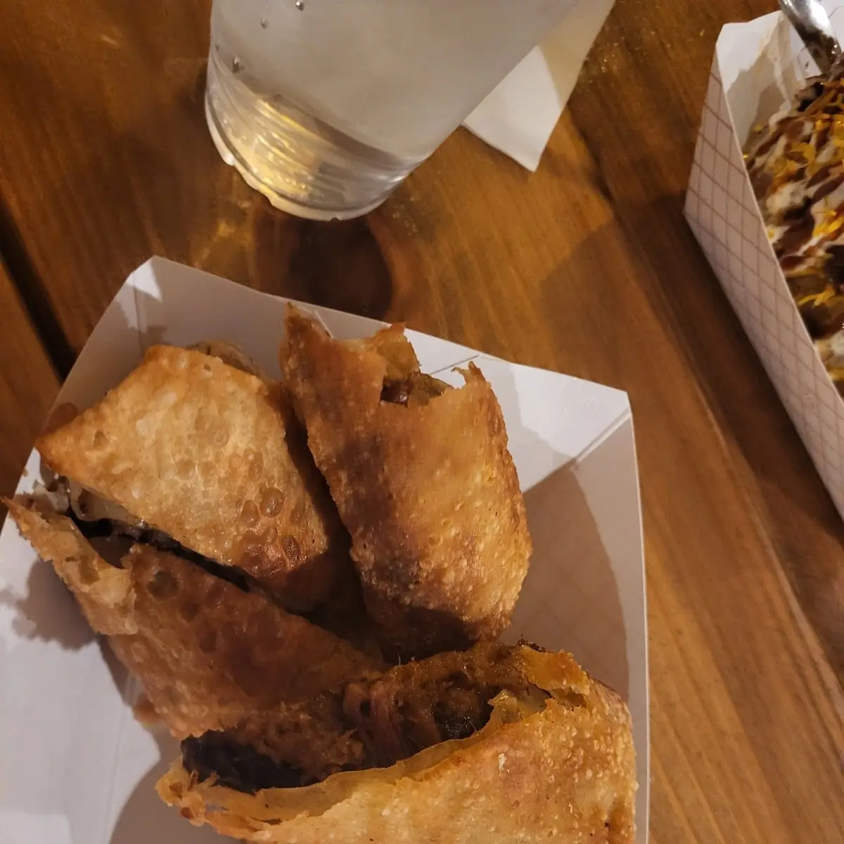 Pulled Pork Egg Roll