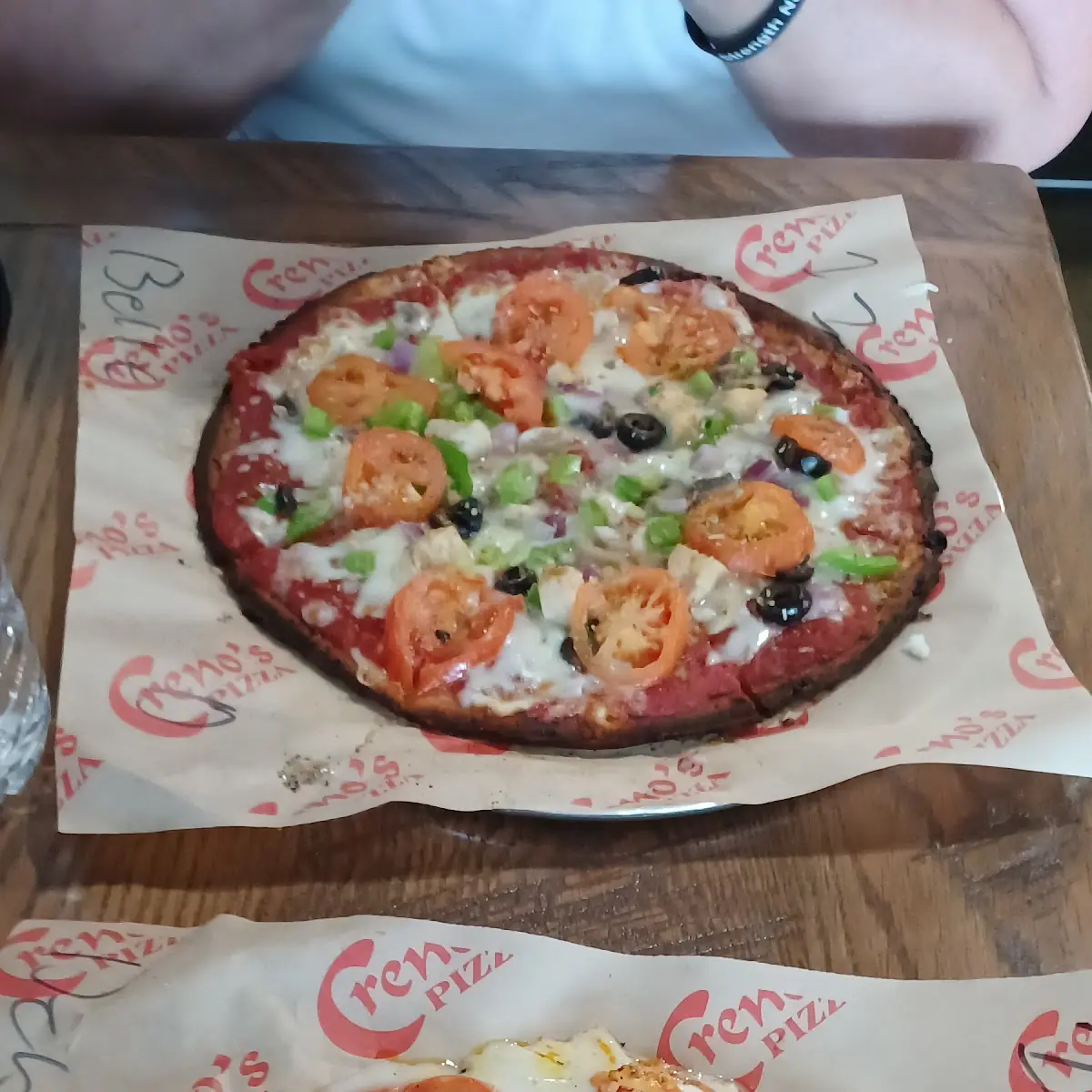 Cauliflower Alfredo Pizza