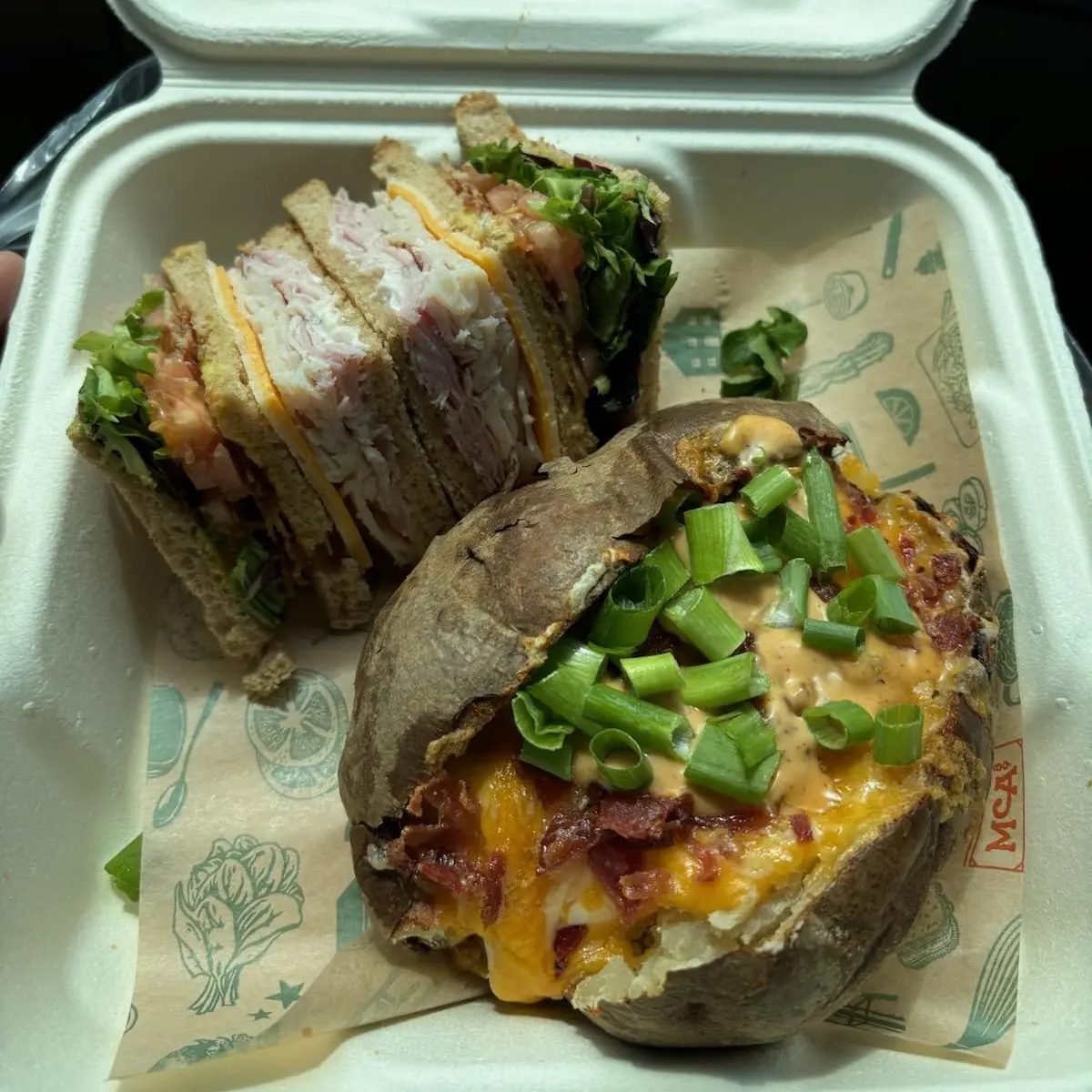 Chipotle Chicken Spud
