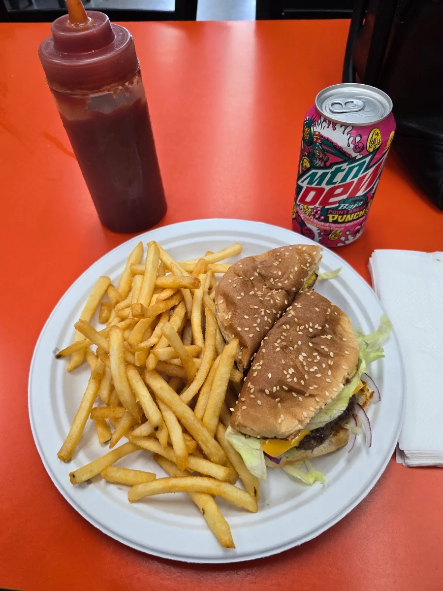 Lunch Special Cheese Burger