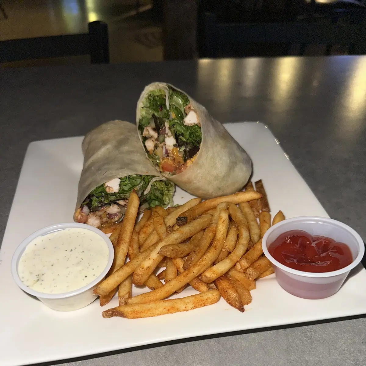 House Chicken Wrap