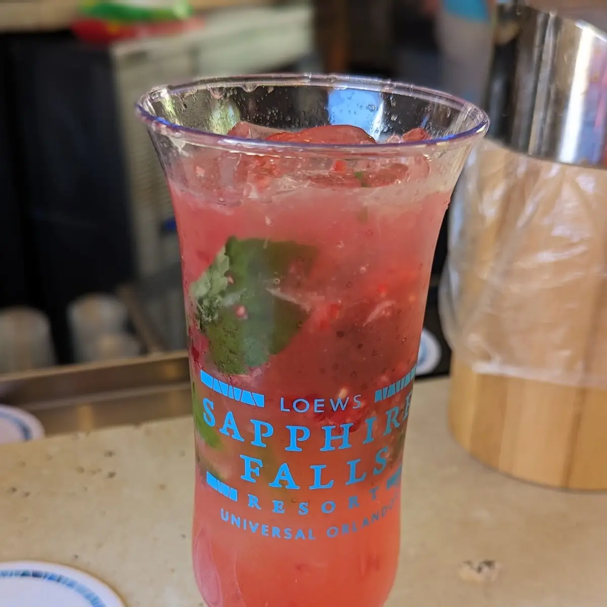 Raspberry Mojito