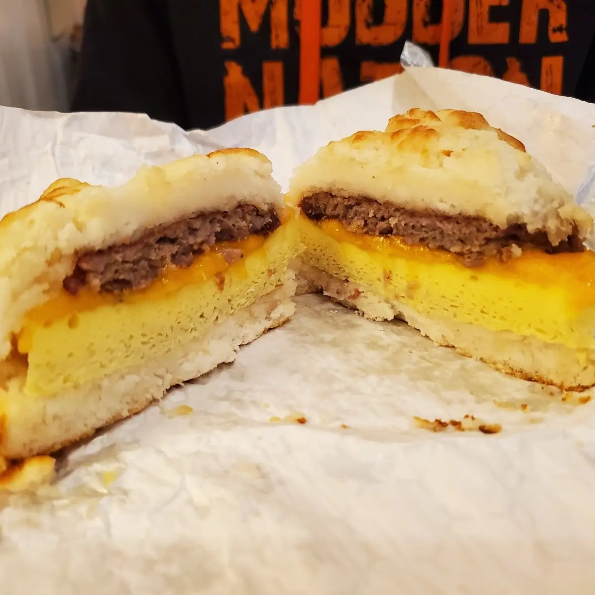 Sausage Egg Cheese Biscuit