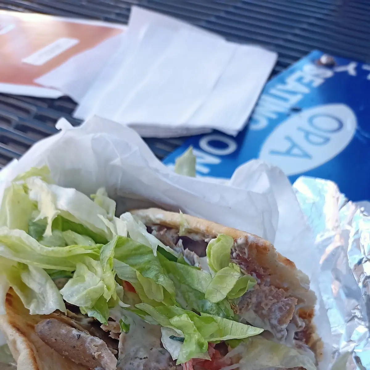 Chicken Gyro Sandwich