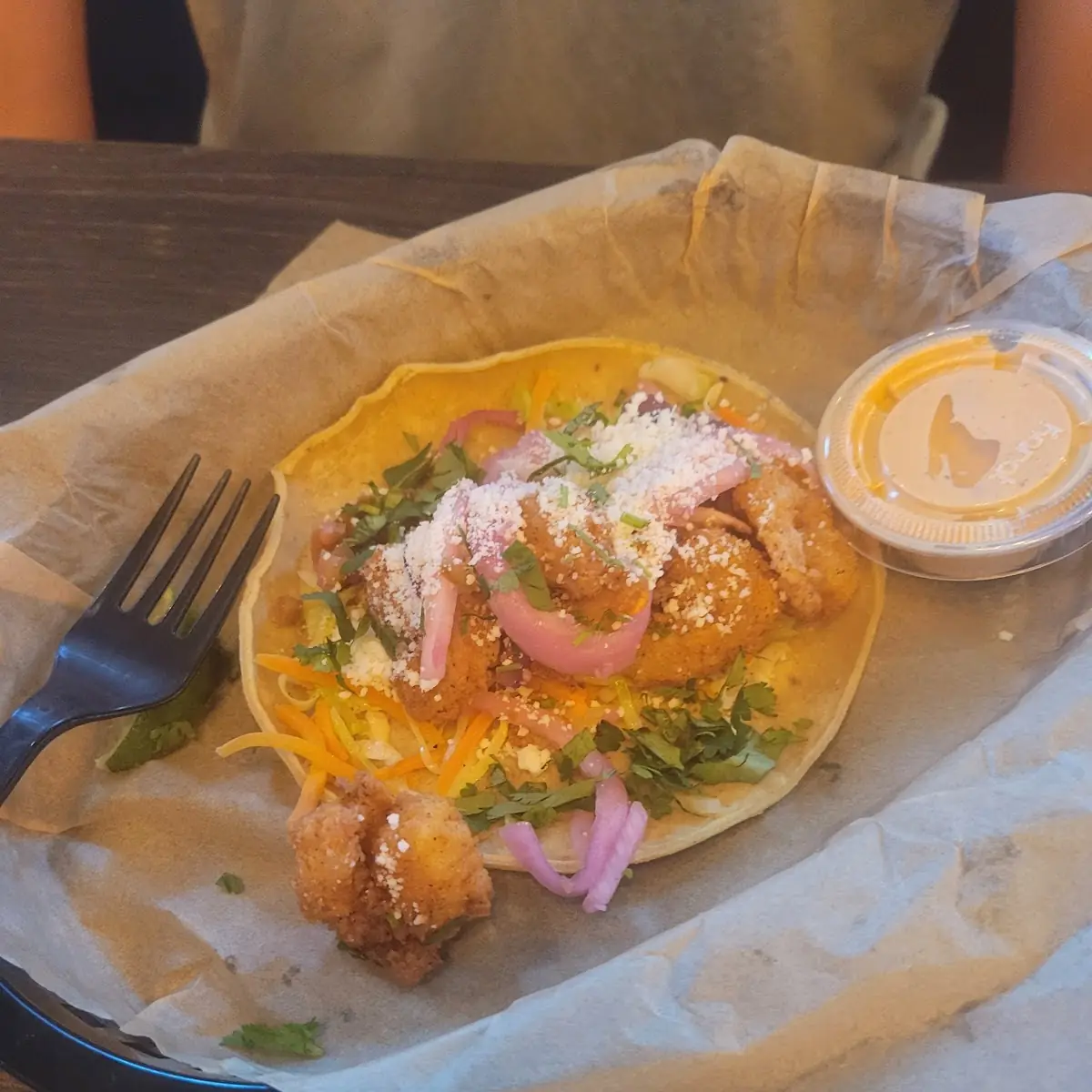 Shrimp Baja Tacos