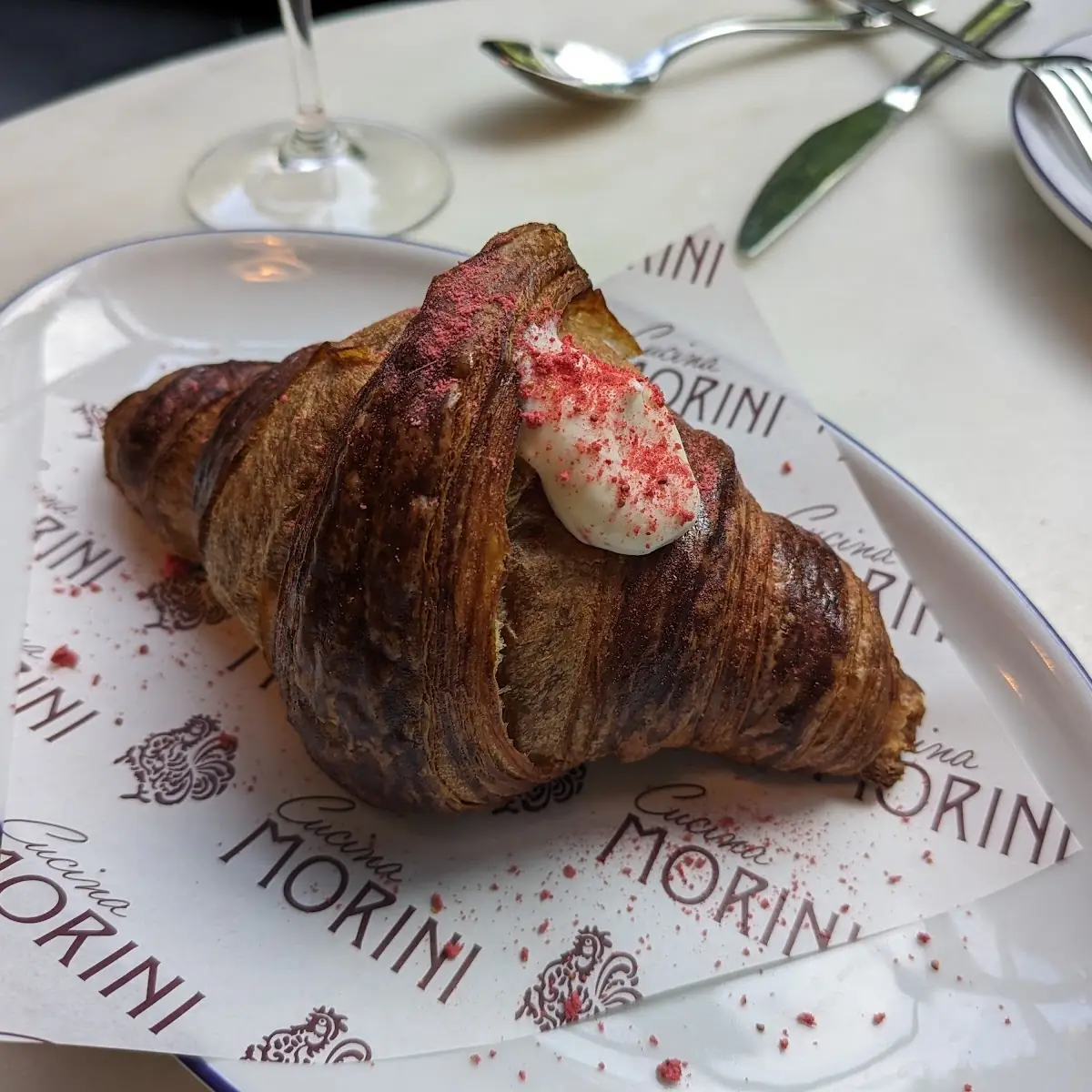 Pistachio Cream Cornetto