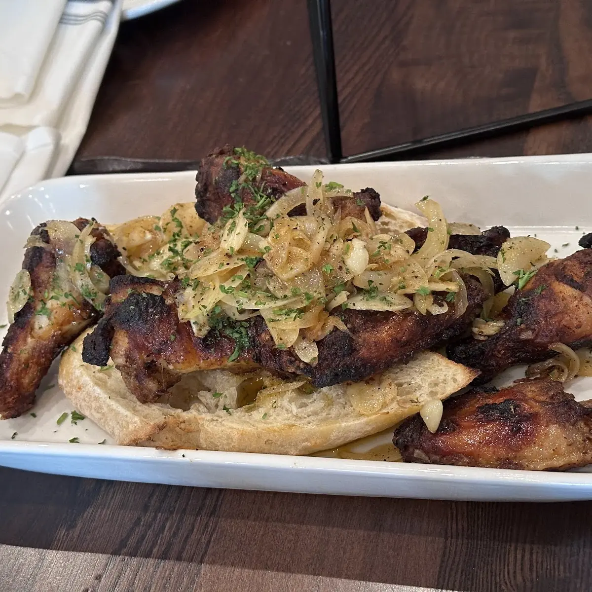 Half Tray Basil Grilled Chicken Salad